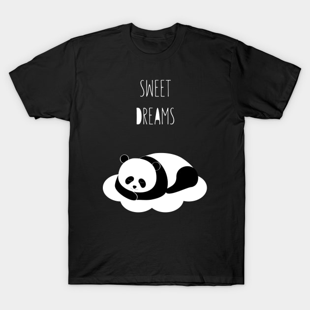 Sweet dreams panda T-Shirt by grafart